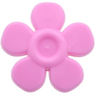 Lego květina - dekorace do vlasů, světle růžová (93080g BRIGHT PINK)